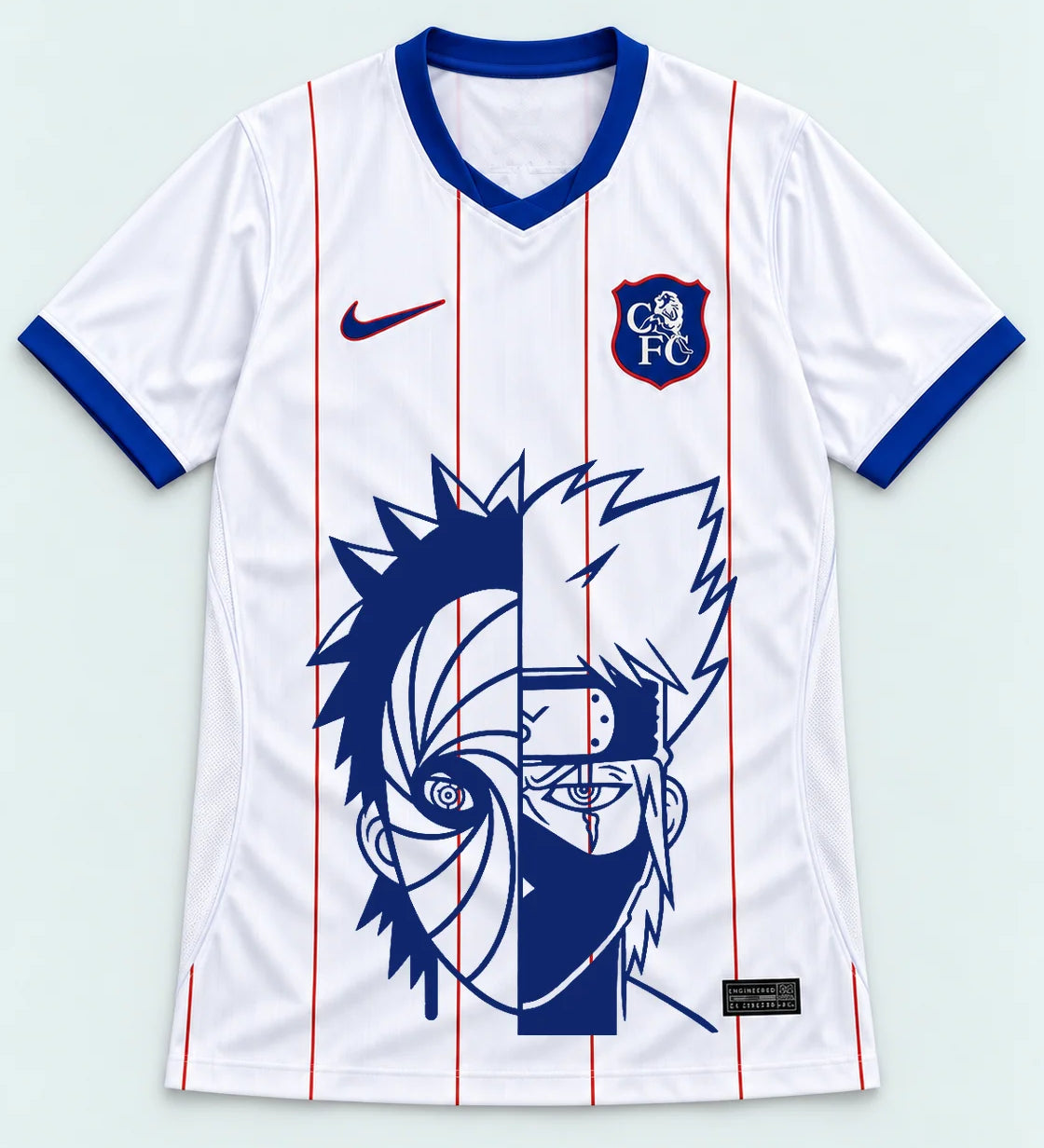 Chelsea White Obito Kakashi Shared Destiny Jersey — Front