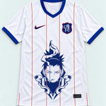 Chelsea White Shikamaru Shadow Mind Jersey — Front