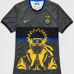 Inter Milan Gray Naruto Sage Resolve Jersey — Front
