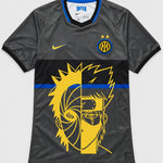 Inter Milan Gray Obito Kakashi Shared Destiny Jersey — Front