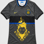Inter Milan Gray Shikamaru Shadow Mind Jersey — Front