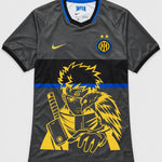 Inter Milan Gray Shisui Raven Oath Jersey — Front