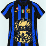 Inter Milan Striped Kakashi Silent Jutsu Jersey — Front