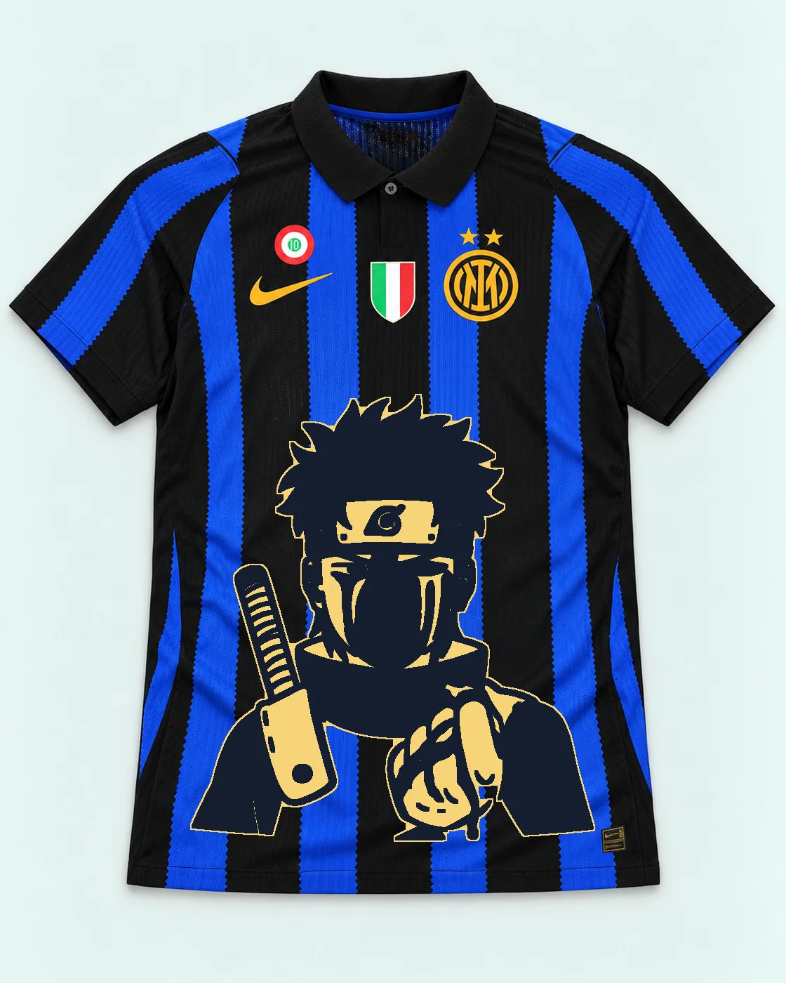 Inter Milan Striped Shisui Last Promise Jersey — Front