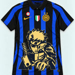 Inter Milan Striped Shisui Raven Oath Jersey — Front