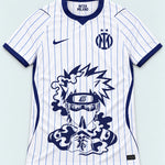 Inter Milan White Kakashi Silent Jutsu Jersey — Front
