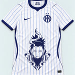 Inter Milan White Shikamaru Shadow Mind Jersey — Front