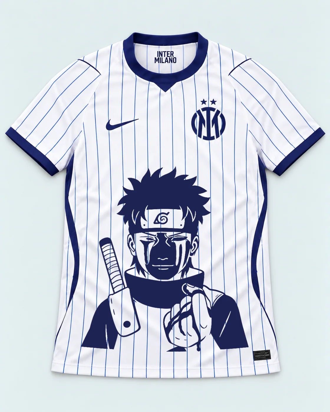 Inter Milan White Shisui Last Promise Jersey — Front