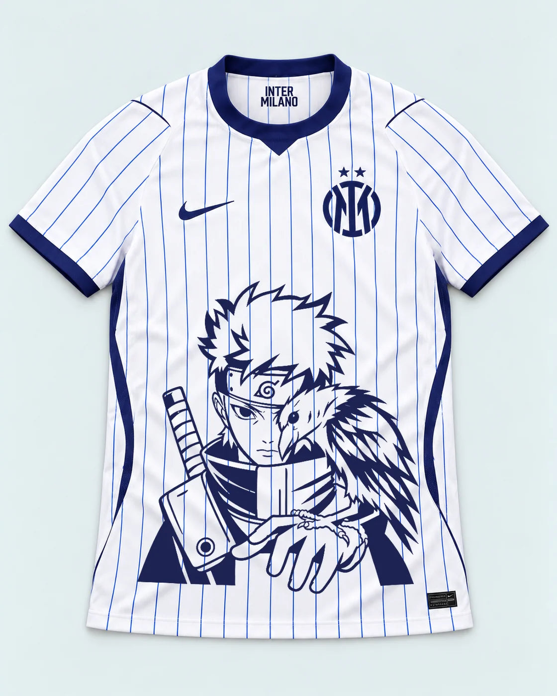 Inter Milan White Shisui Raven Oath Jersey — Front