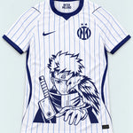 Inter Milan White Shisui Raven Oath Jersey — Front