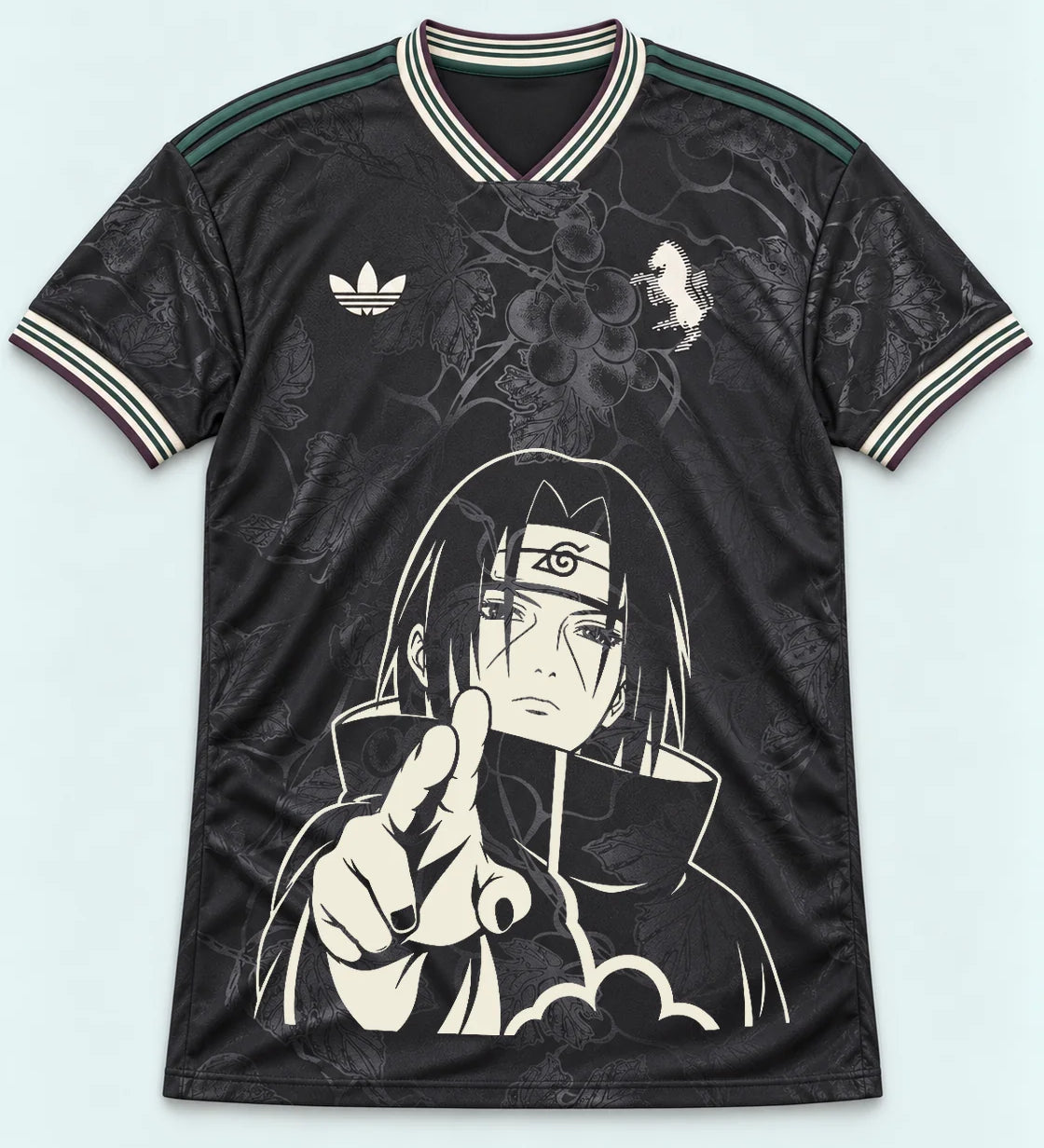 Juventus Dark Itachi Silent Promise Jersey — Front