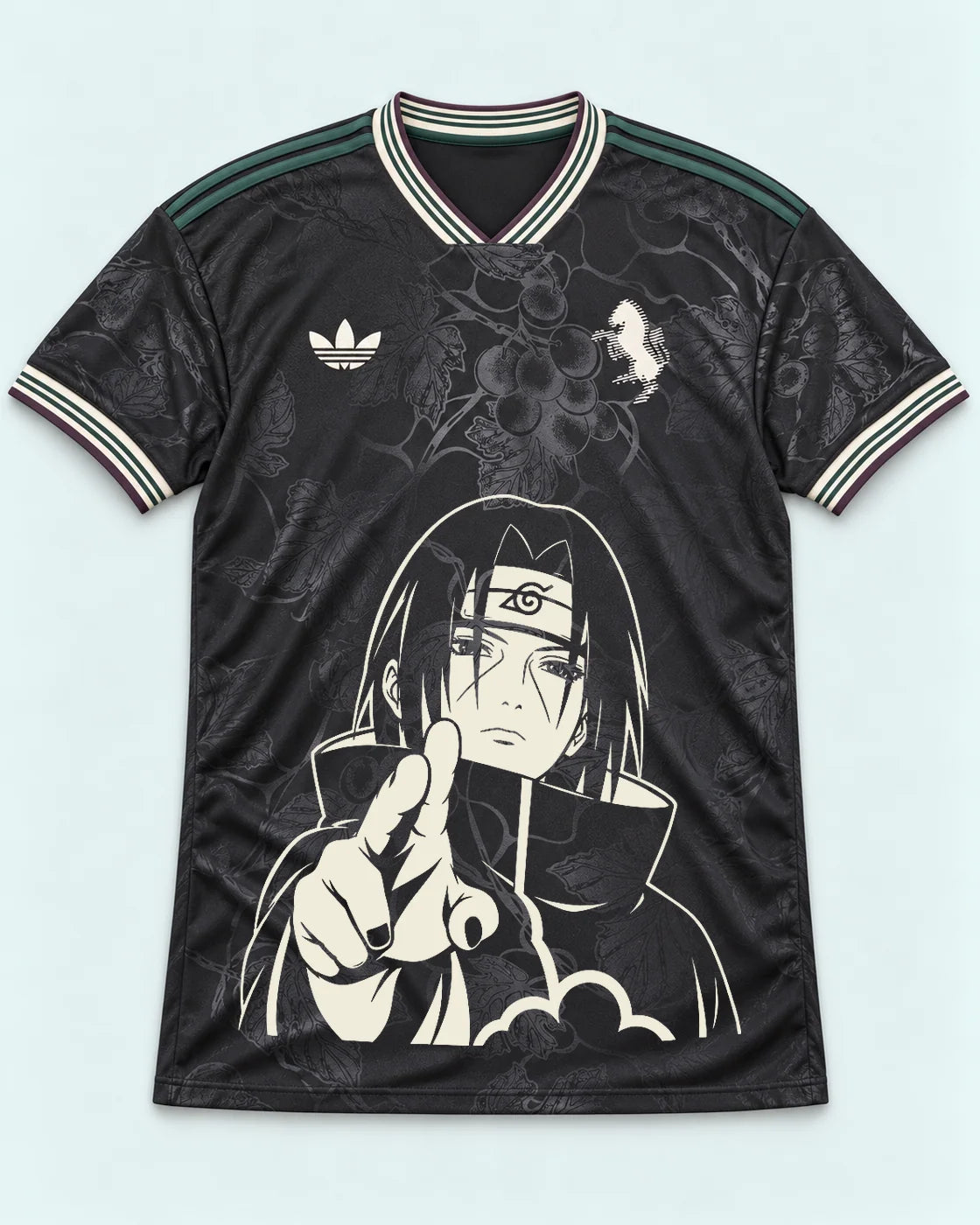 Juventus Dark Itachi Silent Promise Jersey — Front