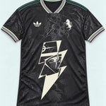 Juventus Dark Kakashi Lightning Eye Jersey — Front