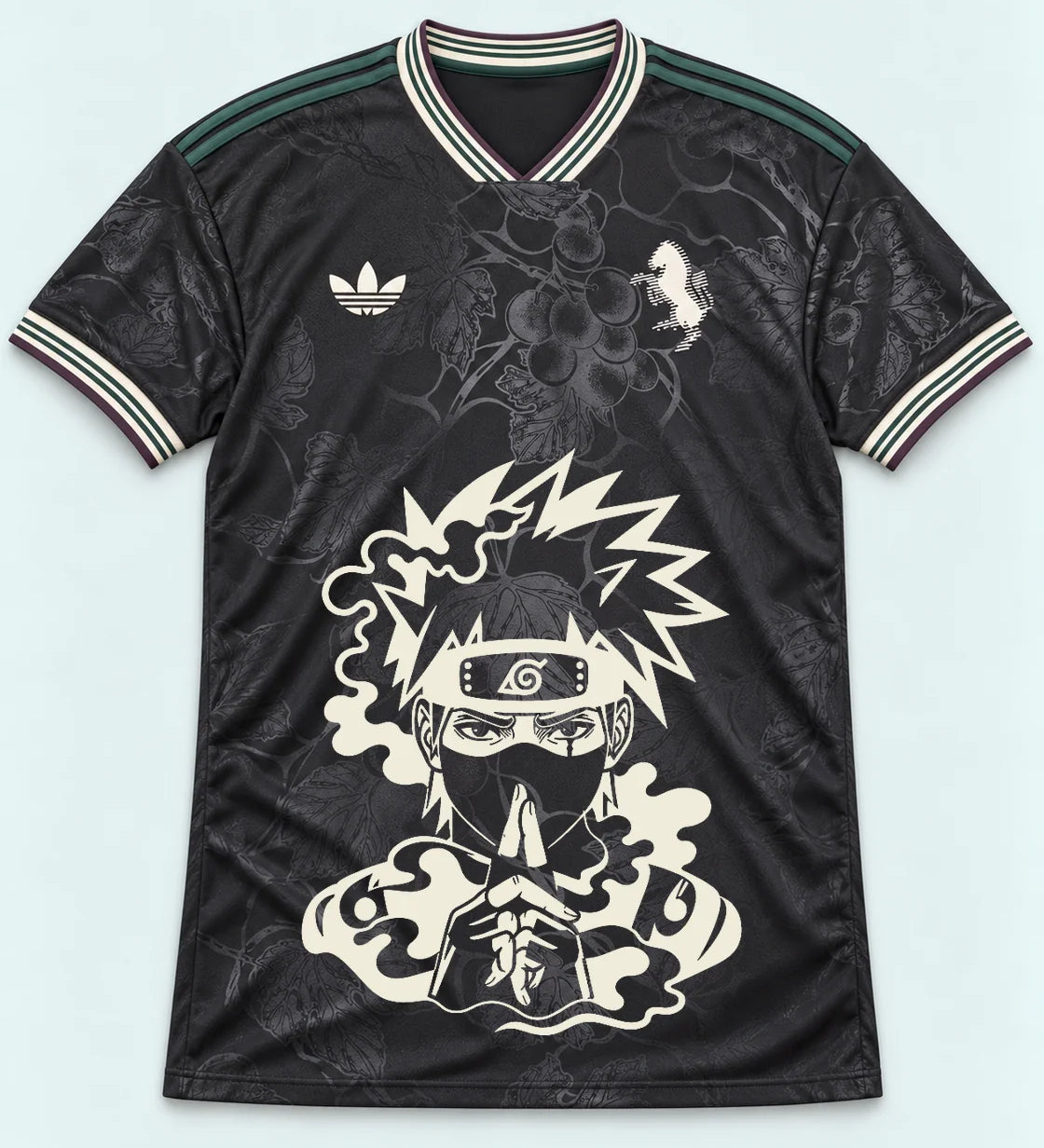 Juventus Dark Kakashi Silent Jutsu Jersey — Front