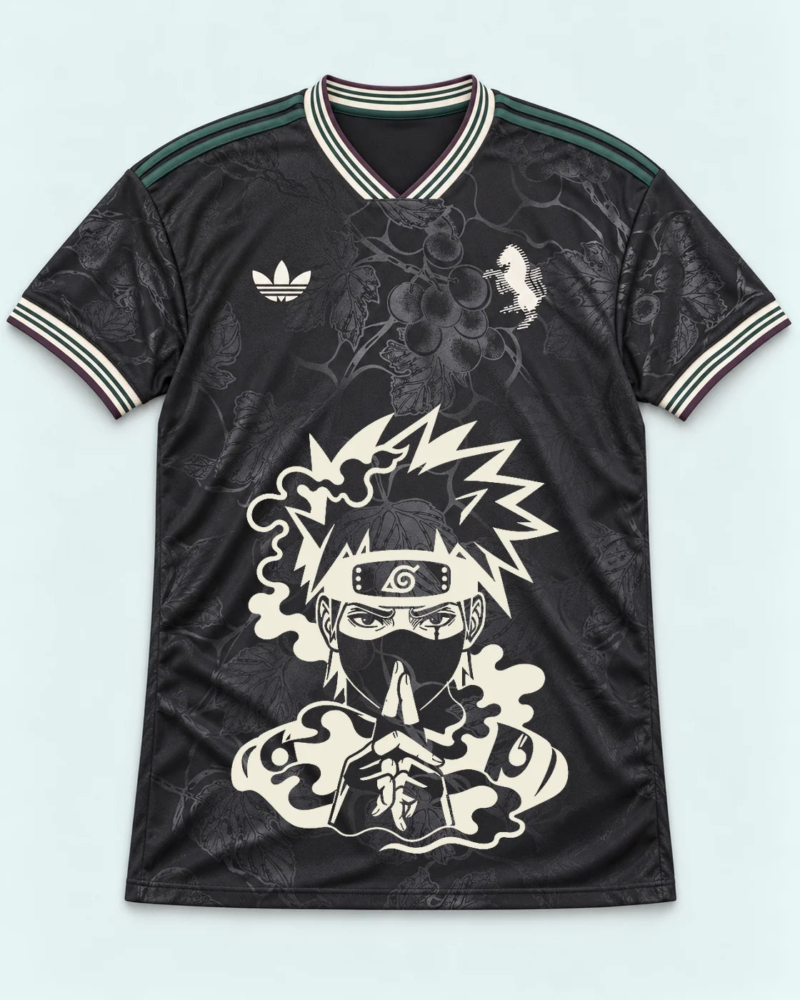 Juventus Dark Kakashi Silent Jutsu Jersey — Front