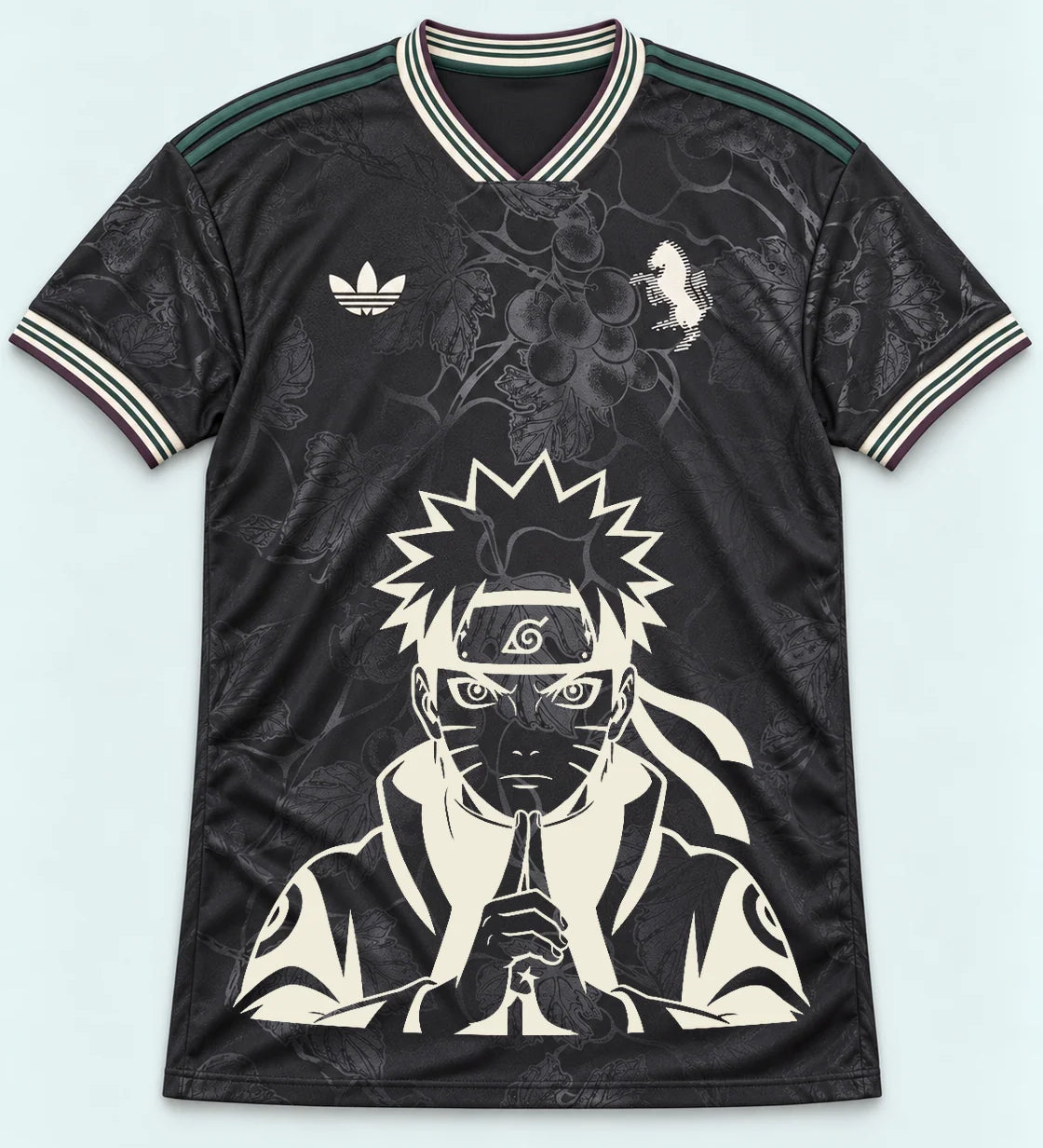 Juventus Dark Naruto Sage Resolve Jersey — Front
