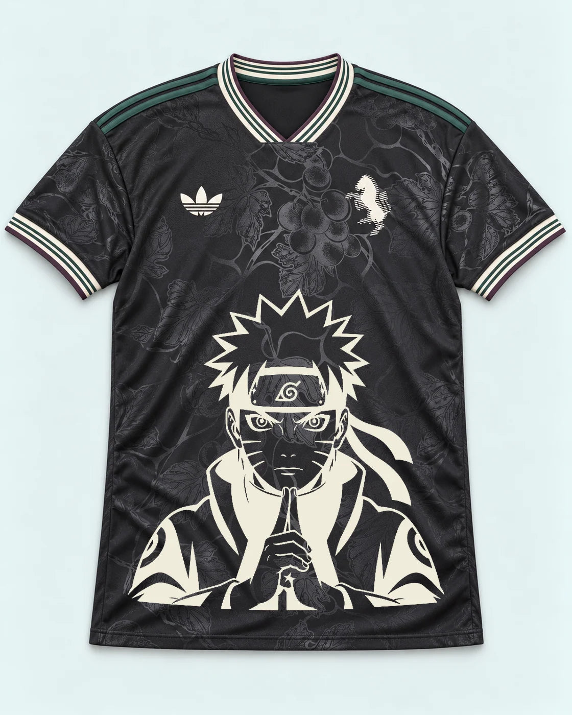 Juventus Dark Naruto Sage Resolve Jersey — Front
