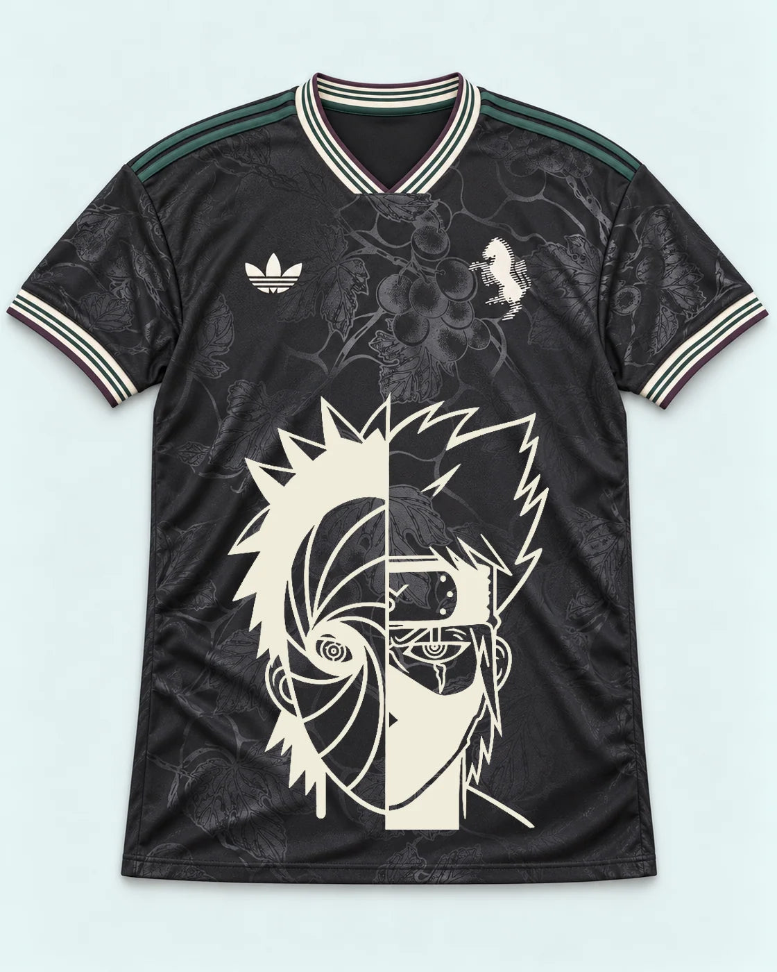 Juventus Dark Obito Kakashi Shared Destiny Jersey — Front