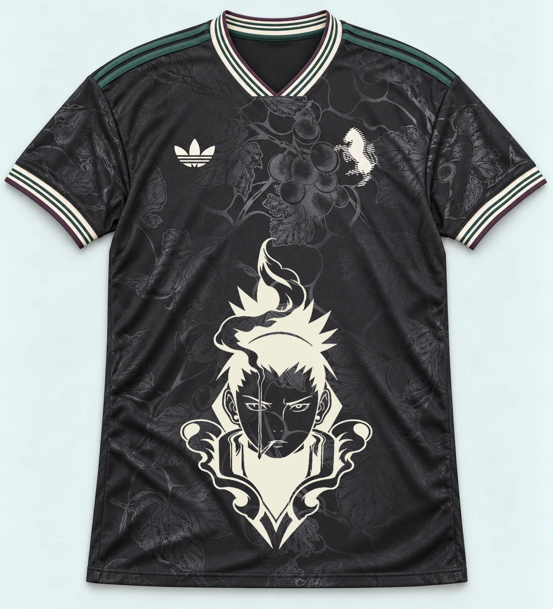 Juventus Dark Shikamaru Shadow Mind Jersey — Front