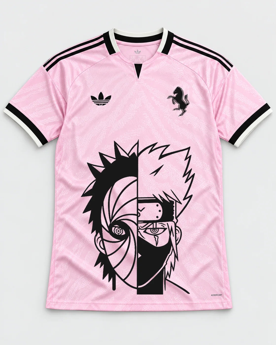 Juventus Pink Obito Kakashi Shared Destiny Jersey — Front