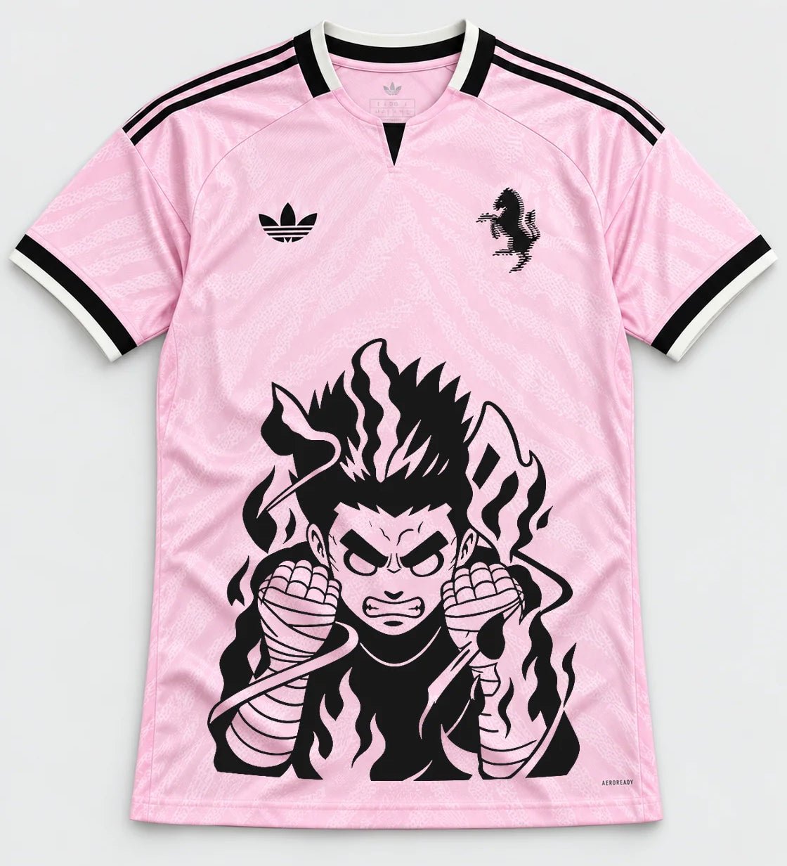 Juventus Pink Rock Lee Inner Flame Jersey — Front