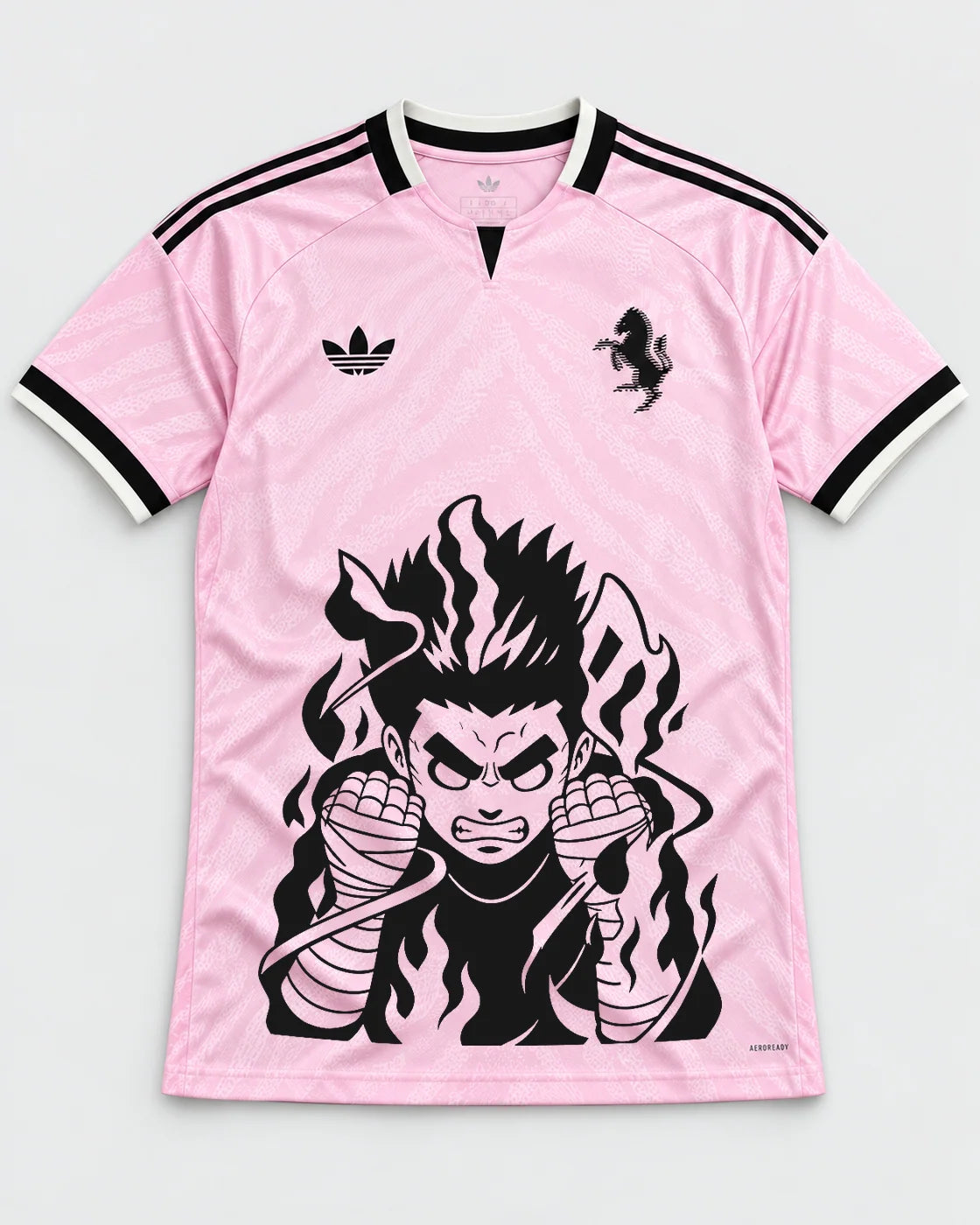 Juventus Pink Rock Lee Inner Flame Jersey — Front