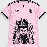 Juventus Pink Rock Lee Inner Flame Jersey — Front