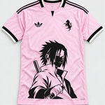 Juventus Pink Sasuke Last Uchiha Jersey — Front
