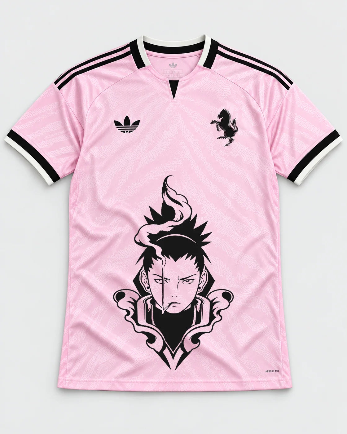 Juventus Pink Shikamaru Shadow Mind Jersey — Front