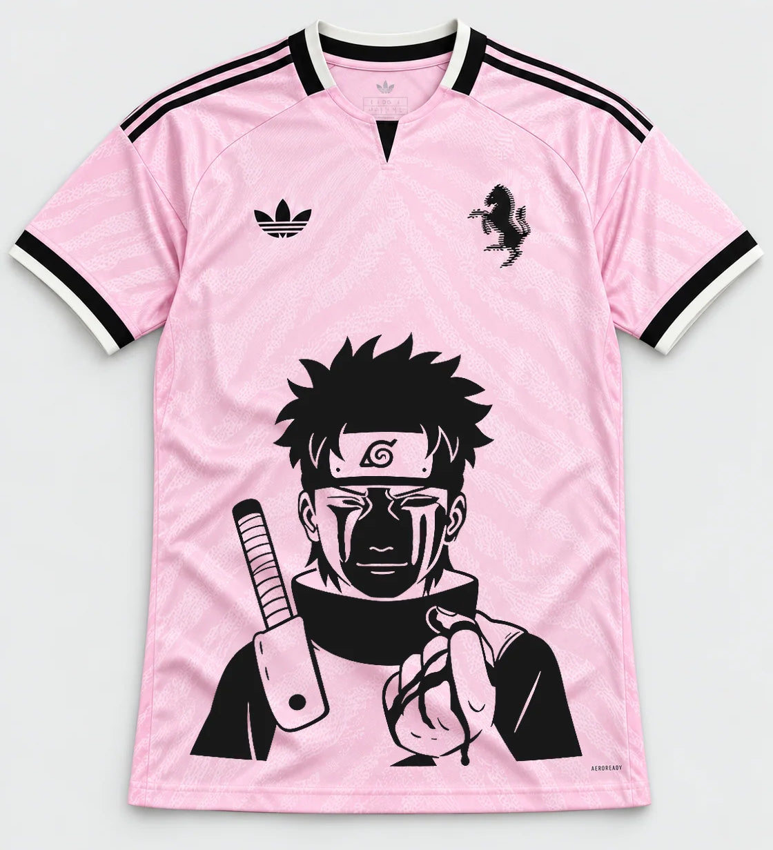 Juventus Pink Shisui Last Promise Jersey — Front