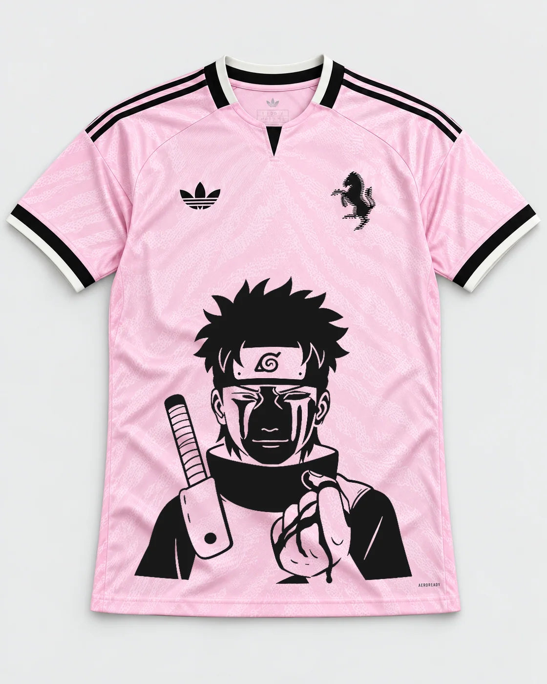 Juventus Pink Shisui Last Promise Jersey — Front
