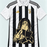Juventus Striped Itachi Silent Promise Jersey — Front