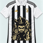 Juventus Striped Rock Lee Inner Flame Jersey — Front
