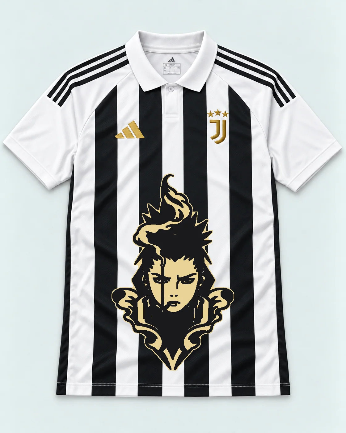 Juventus Striped Shikamaru Shadow Mind Jersey — Front