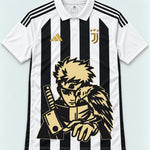 Juventus Striped Shisui Raven Oath Jersey — Front
