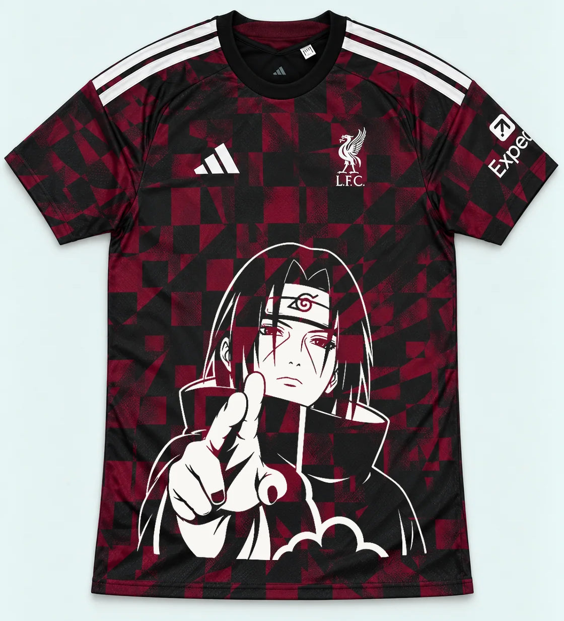 Liverpool Dark Itachi Silent Promise Jersey — Front