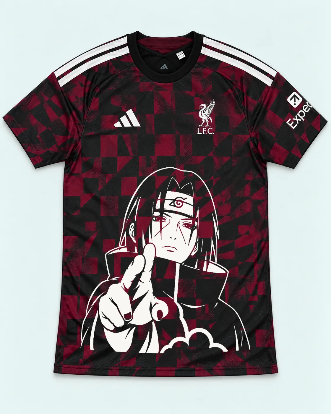 Liverpool Dark Itachi Silent Promise Jersey — Front