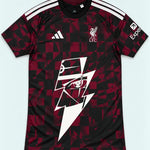 Liverpool Dark Kakashi Lightning Eye Jersey — Front