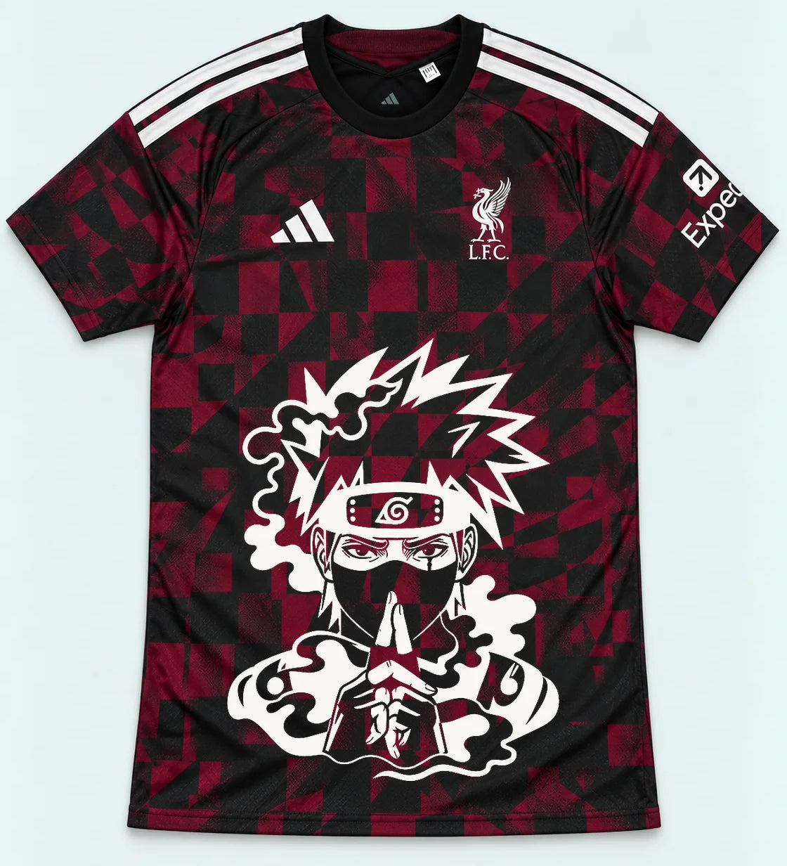 Liverpool Dark Kakashi Silent Jutsu Jersey — Front