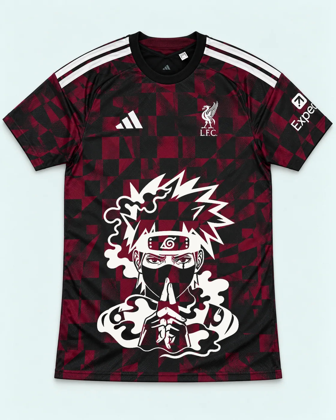 Liverpool Dark Kakashi Silent Jutsu Jersey — Front