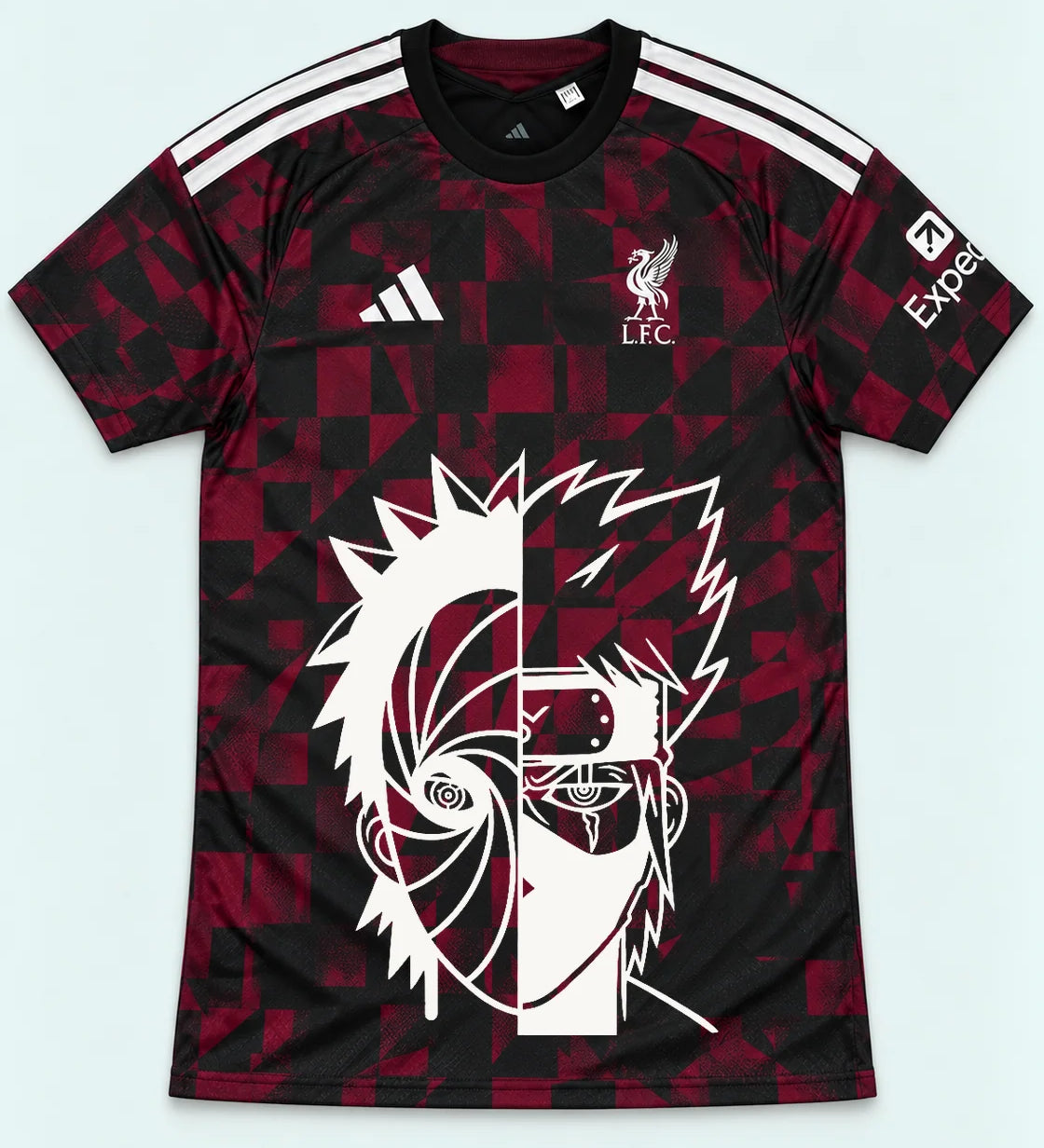 Liverpool Dark Obito Kakashi Shared Destiny Jersey — Front