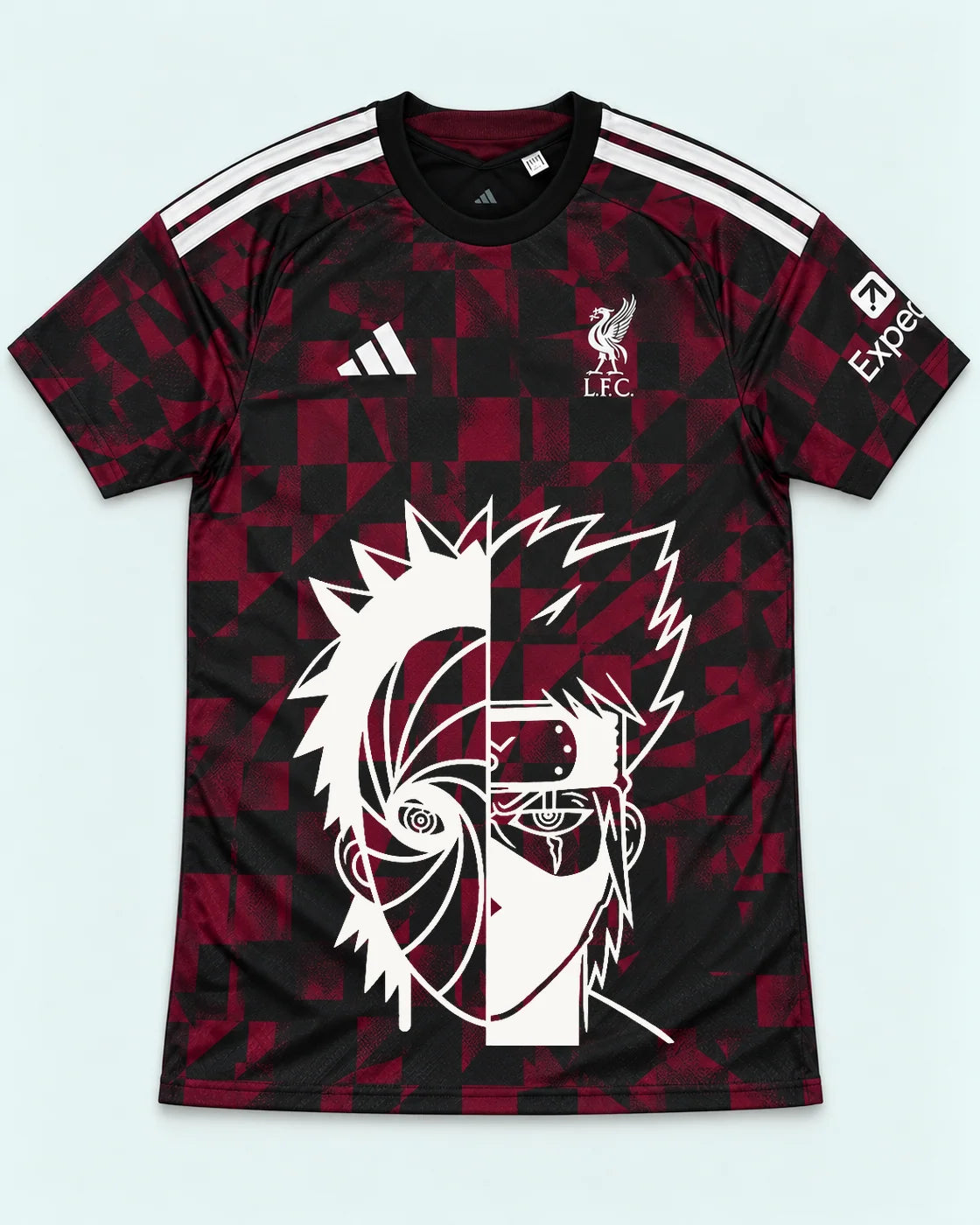 Liverpool Dark Obito Kakashi Shared Destiny Jersey — Front