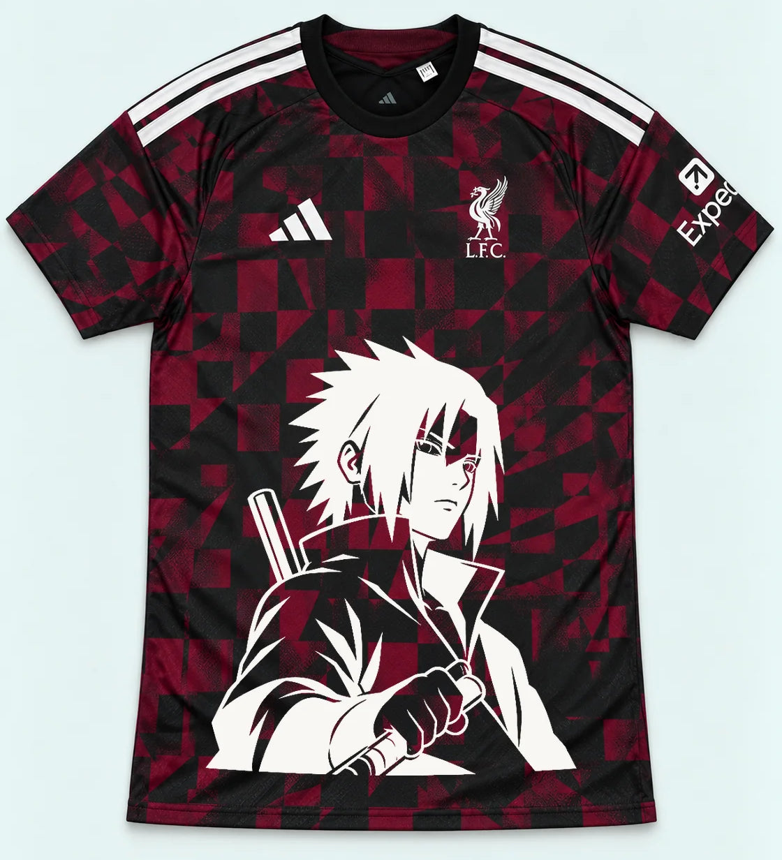 Liverpool Dark Sasuke Last Uchiha Jersey — Front