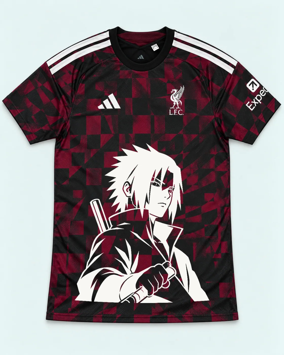 Liverpool Dark Sasuke Last Uchiha Jersey — Front