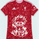 Liverpool Red Kakashi Silent Jutsu Jersey — Front