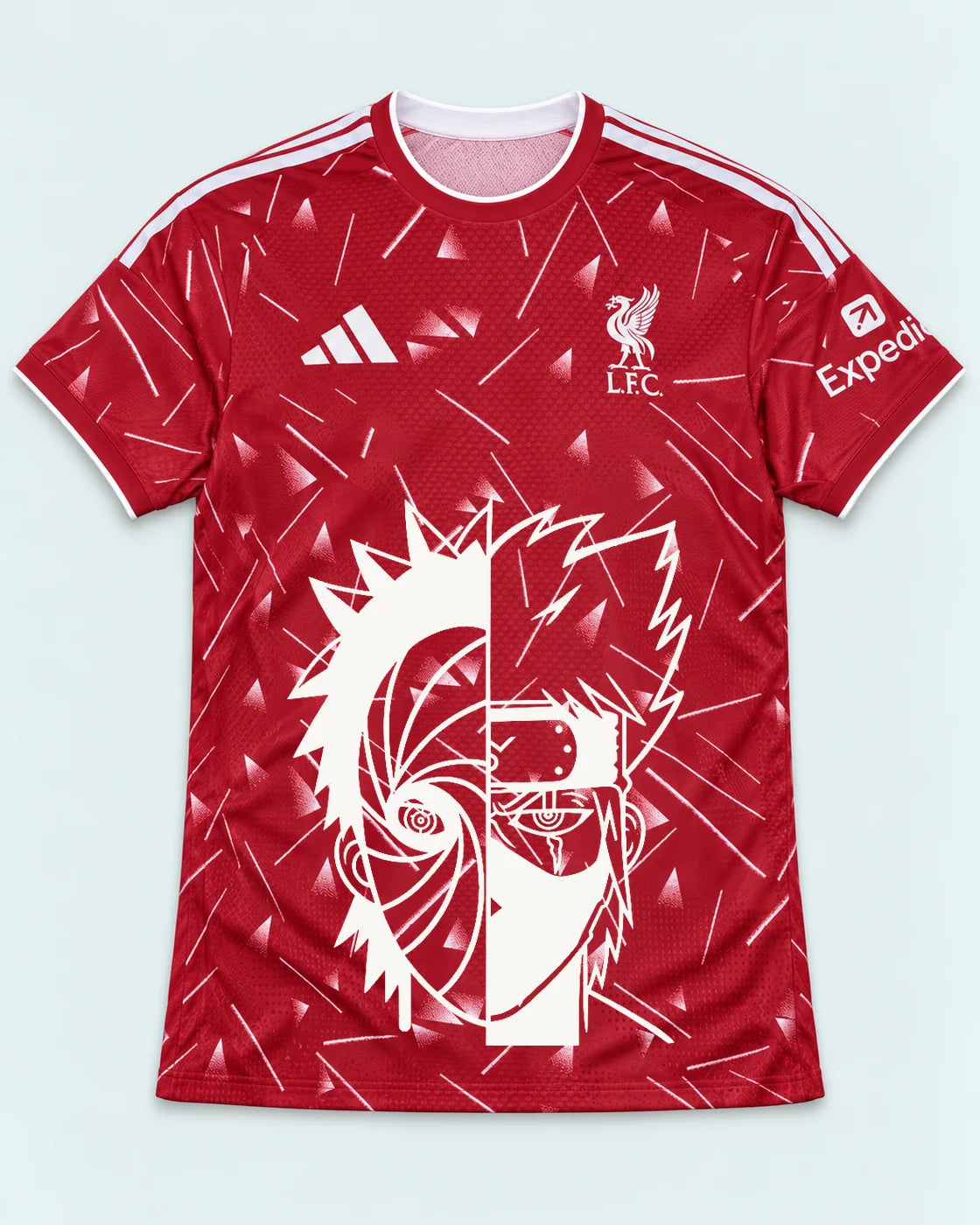 Liverpool Red Obito Kakashi Shared Destiny Jersey — Front