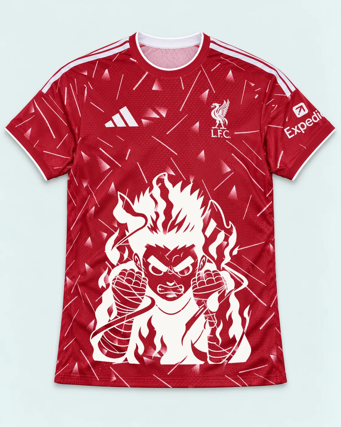 Liverpool Red Rock Lee Inner Flame Jersey — Front