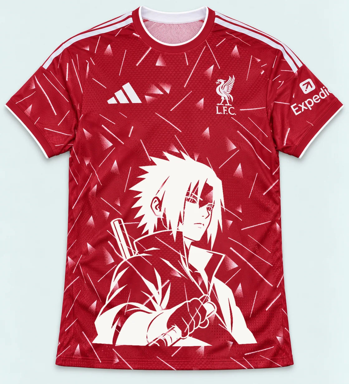 Liverpool Red Sasuke Last Uchiha Jersey — Front