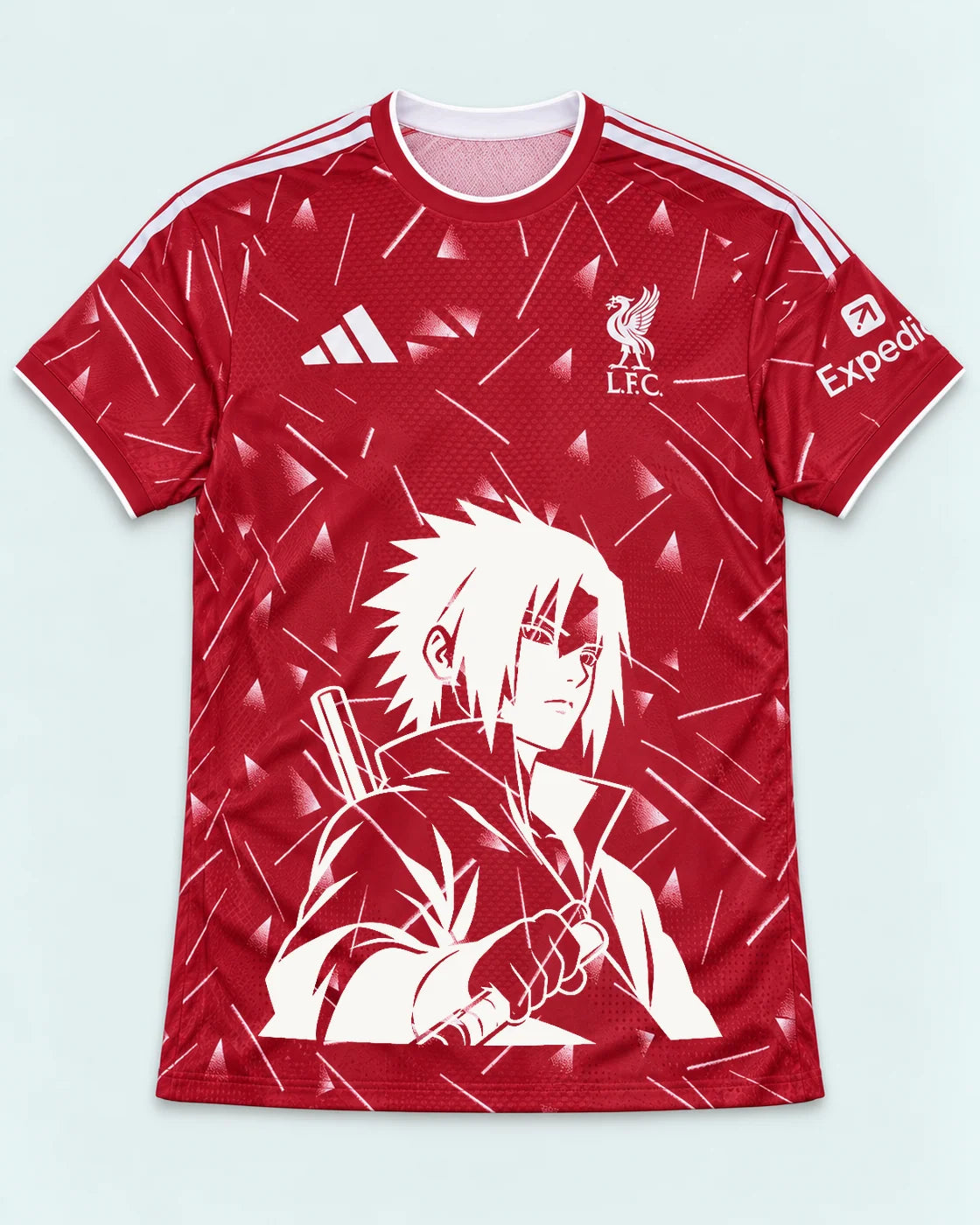 Liverpool Red Sasuke Last Uchiha Jersey — Front