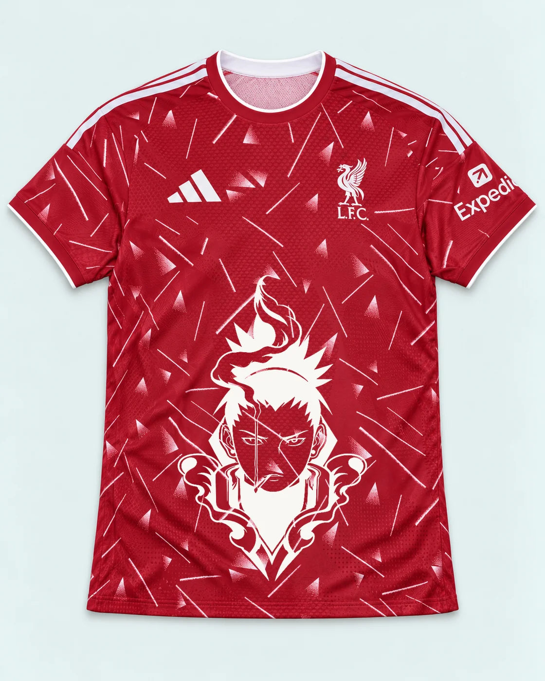 Liverpool Red Shikamaru Shadow Mind Jersey — Front
